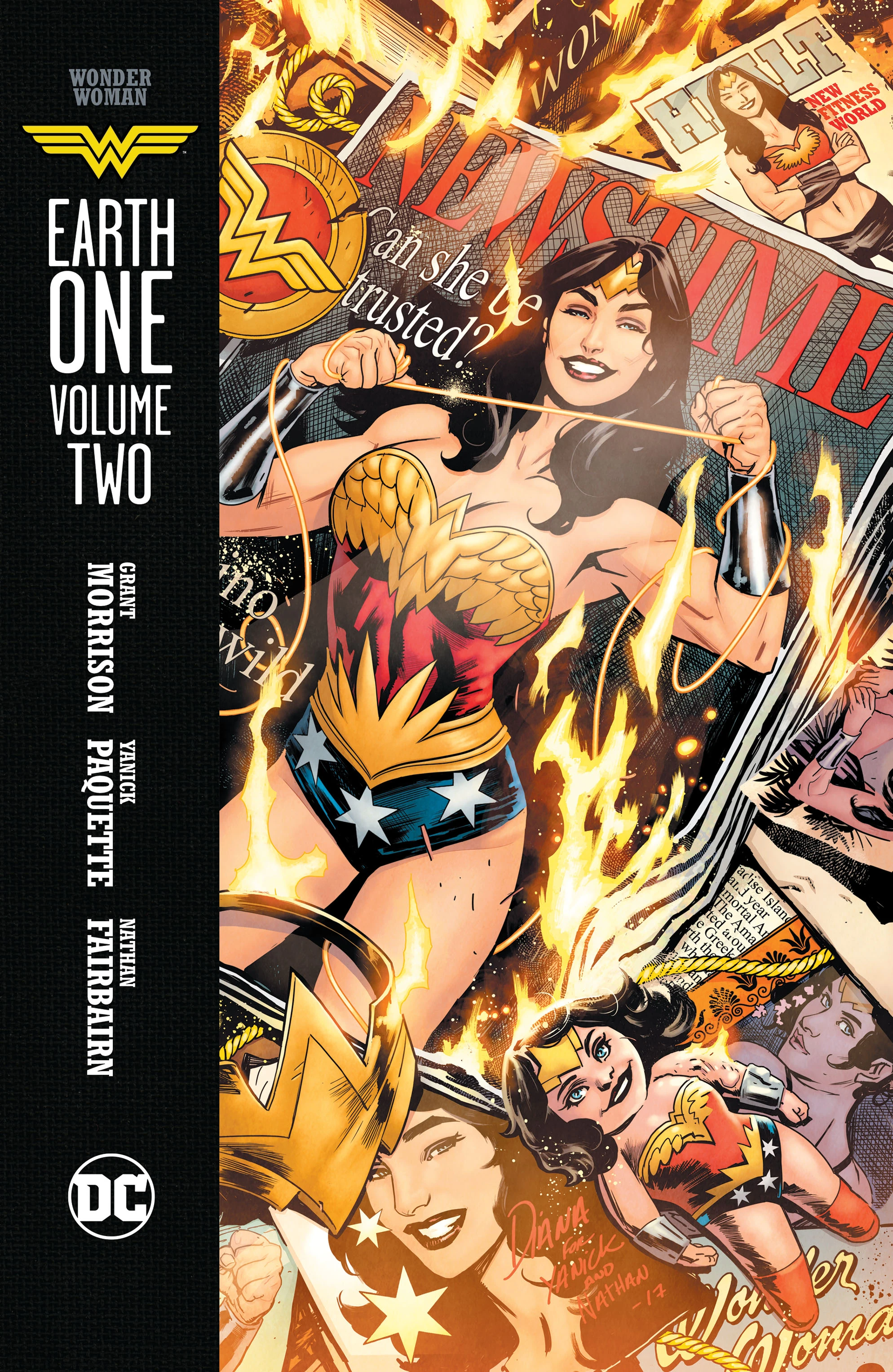 Wonder Woman: Earth One Vol. 2 (DC, 2018) cover